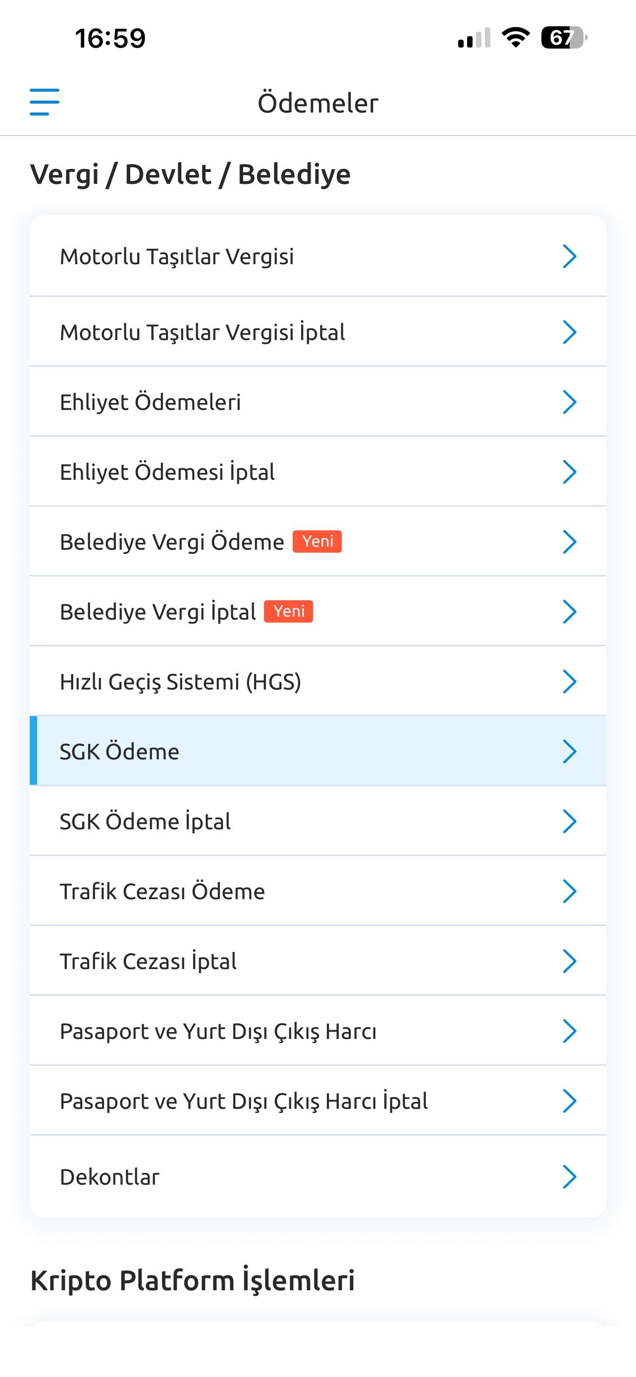 QR Ödeme