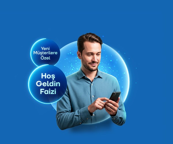 Yapı Kredi Mobil'den müşteri olup Sınırsız Hesap açanlara %40.25 hoş geldin faizi